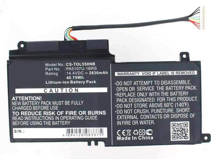 Produktbild AGI 36091 - Batterie/Akku - Toshiba - SATELLITE P50-A-144 (2600 mAh)