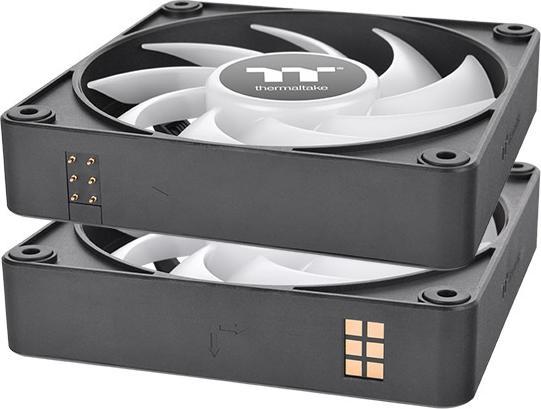 Image du produit Thermaltake Ventilateur De Refroidissement Pour PC Ct120 Ex Argb Sync 3 Fan Black Cl-F181-Pl12sw-A (120 mm, 3 x)