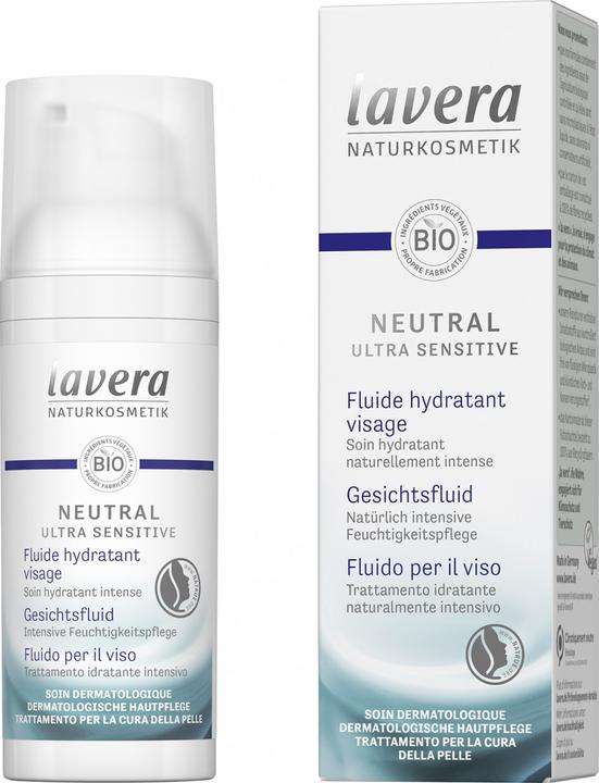 Produktbild Lavera Neutral ultra sensitiv Gesichtsfluid Gesichtsfluid (50 ml, 24h Creme)