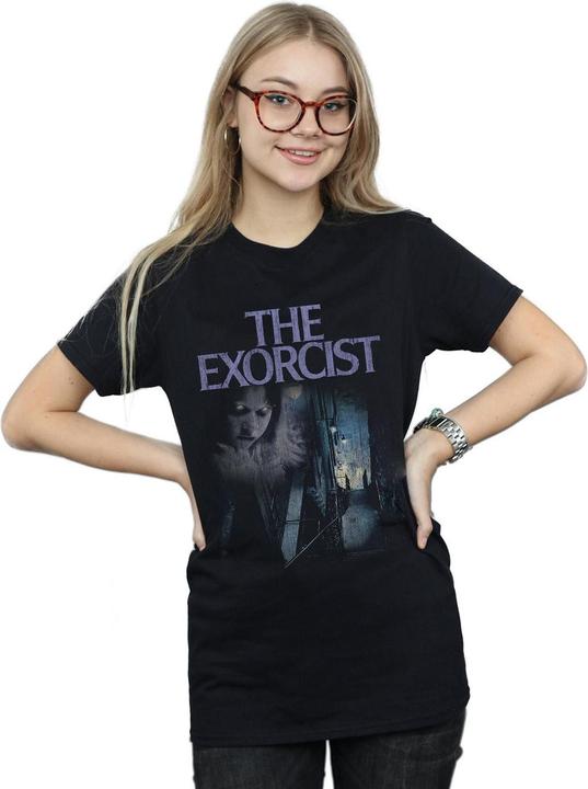 Immagine prodotto The Exorcist Distressed Steps Maglietta Ampia Donna (4XL)