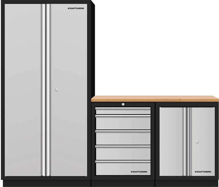 Produktbild Kraftwerk Mobilio 3er Kombi Hochschrank 2 (45.80 cm, 200 cm)