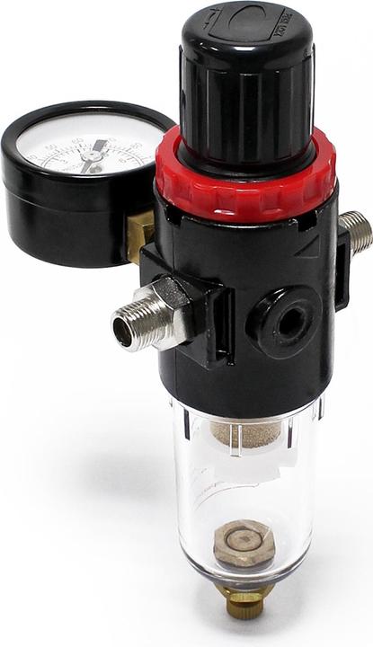Immagine prodotto Wiltec Ricambio Regolatore di pressione del compressore dell'aerografo e filtro con manometro e separatore