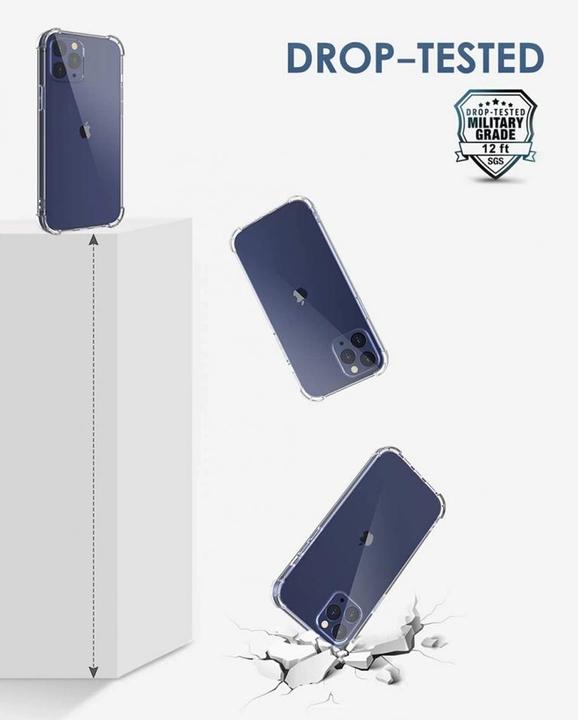 Produktbild Screenguard Crystal Soft Airbag Bumper (Apple iPhone 12 Pro)