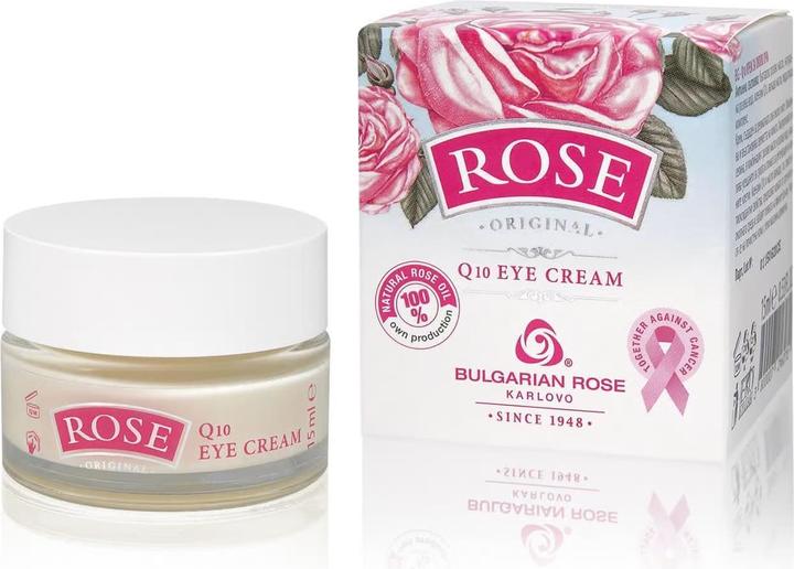 Bulgarian Rose Rosaris Q10 Eye Cream (Crème, 15 ml, Tag + Nacht)