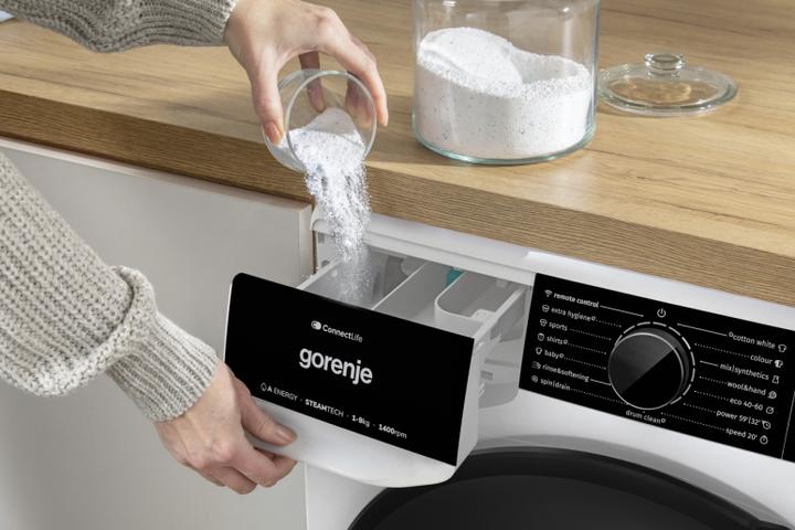 Actual product image Gorenje WPNA94ATSWIFI3 (9 kg, Left, EU plug)