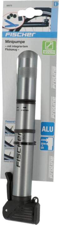 Actual product image Fischer Mini-Pumpe Alu inkl. Flickbox