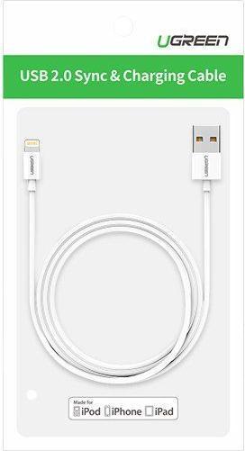 Actual product image Ugreen Lightning to USB-A 2.0 Cable (1 m, USB 2.0)