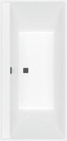 Actual product image Villeroy & Boch V&B built-in bath COLLARO 1900x900 m Ab u Überlgrt. bl ma Sto wh (190 cm, 90 cm)