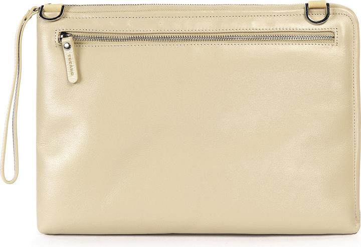 Image du produit Tucano Elle, sacoche en cuir pour ordinateur portable 13 pouces pour femme, IVORY (13", Apple)