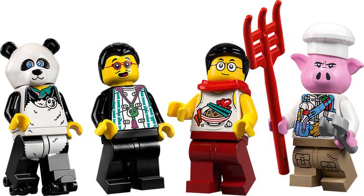 Actual product image LEGO Monkie Kid Pigsy's Noodle Cart (80026, LEGO Monkie Kid)
