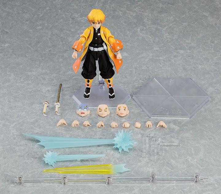 Actual product image Max Factory Demon Slayer - Figma: Zenitsu Agatsuma - DX Edition