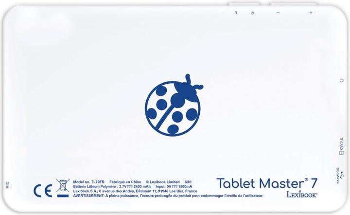Image du produit Lexibook Tablette LexiTab Master 7 pouces à contenu éducatif, housse de protection version FR