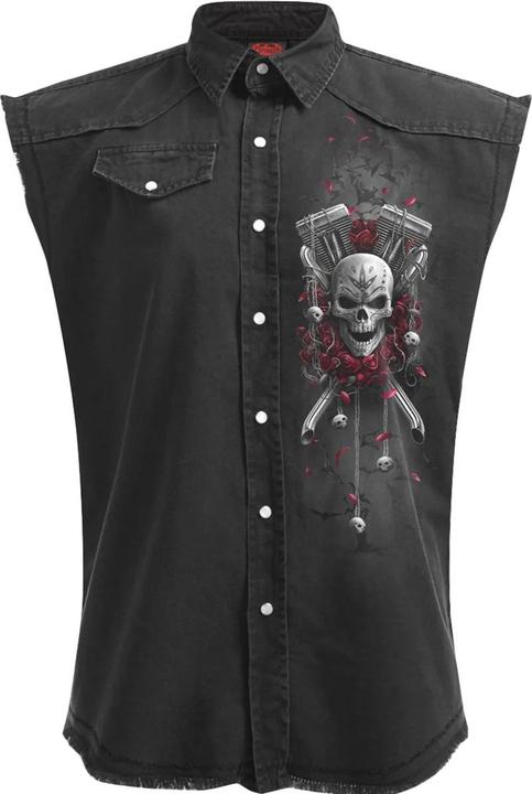 Produktbild Spiral Dotd Bikers Hemd Ärmellos (4XL)