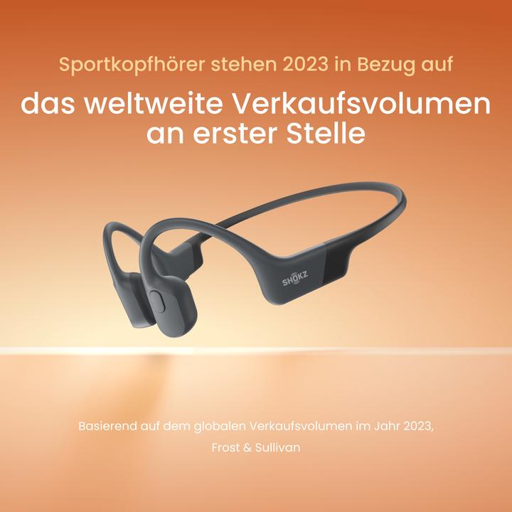 Image du produit Shokz OpenRun USB-C (pas de réduction du bruit, 8 h, Sans fil)