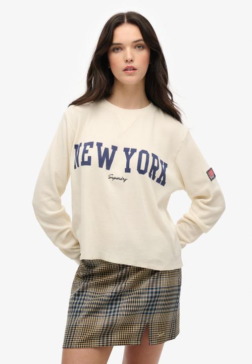 Actual product image Superdry Ath Essential Graphic L/s Top (10)
