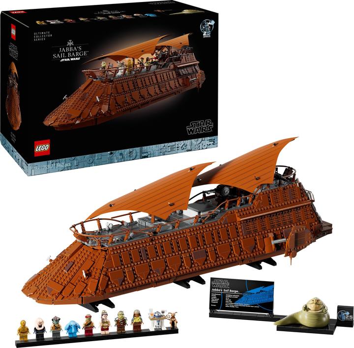 Actual product image LEGO Jabba's sailing barge (75397, LEGO Rare Sets, LEGO Star Wars)
