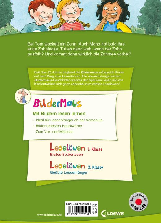 Produktbild Bildermaus - Wackelzahngeschichten (Deutsch, Sandra Reckers, Loewe Erstlesebücher, Annette Moser, 2020)