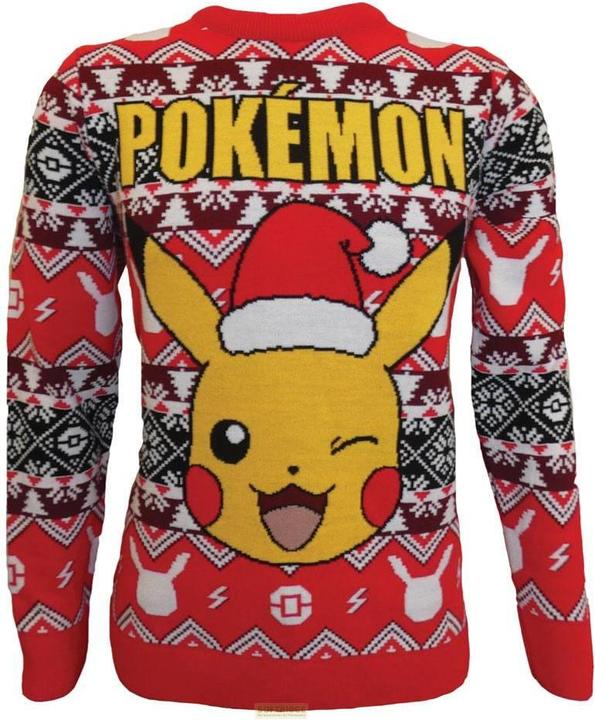 Heroes Inc Pokémon Sweatshirt Christmas Jumper Pikachu (S) (S)