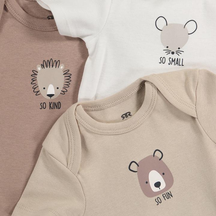 Produktbild La Redoute Collections 7er-Pack kurzärmelige Bodys (74)