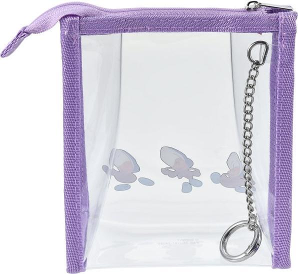 Immagine prodotto Disney Young Oyster con moschettone trasparente - Borsa per cosmetici