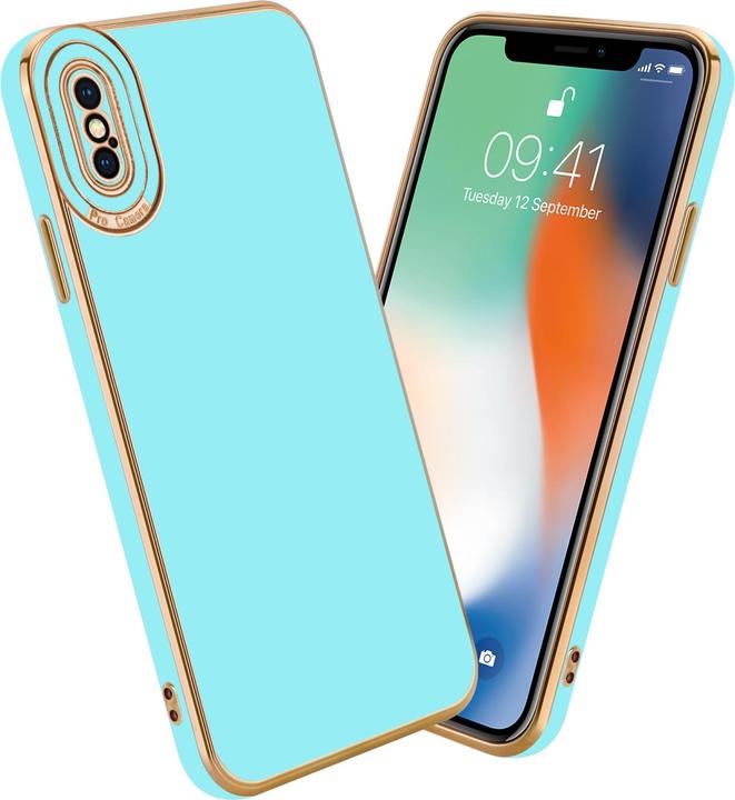 Turquoise glossy - Or rose