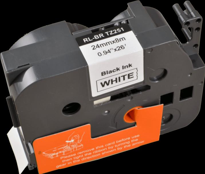 Actual product image Ampertec TZe-251 black (2.40 cm, Black)