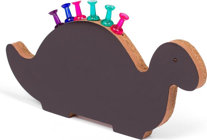 Actual product image Novelty Magnetic cork pinboard dinosaur (Bulletin board, 10 x 10 x 10 cm)