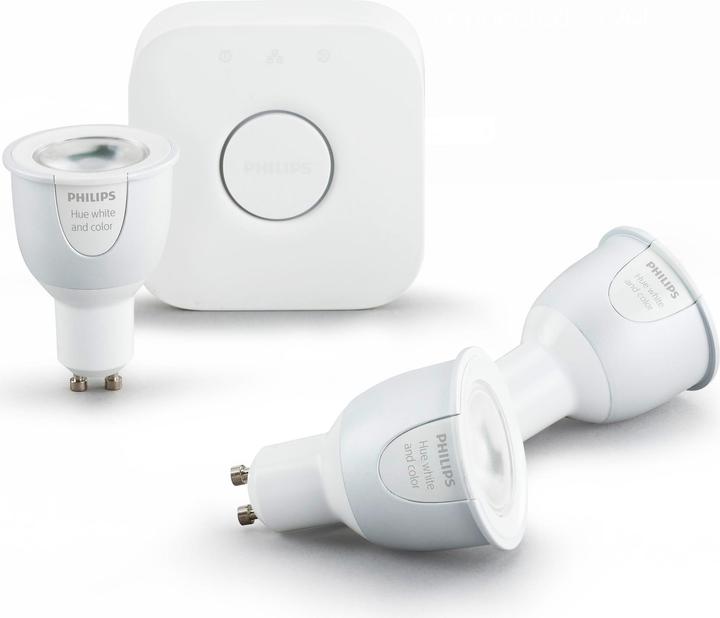 Actual product image Philips Hue White & Color Ambiance Starter Set (GU10, 6.50 W, 3 x)