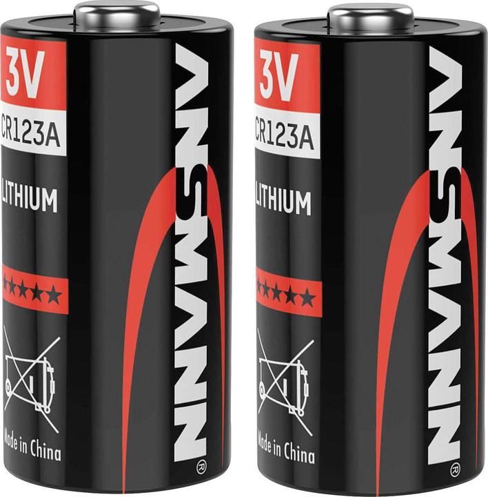 Ansmann Pile au lithium CR13 (2 pcs, RCR123A, 1500 mAh)