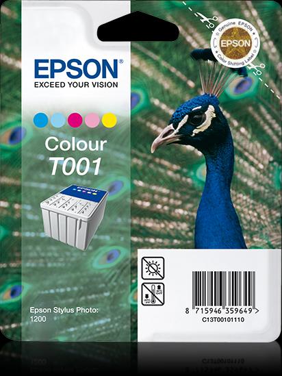 Produktbild Epson Multipack T001 (M, C, Y)