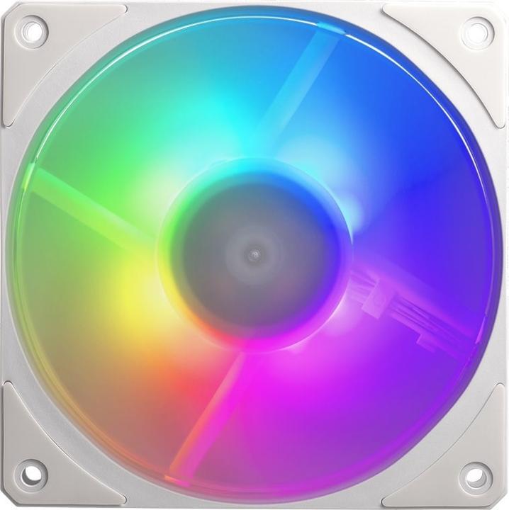 Actual product image Cooler Master CooMas Mobius 120P ARGB 3-Pack White (120 mm, 3 x)