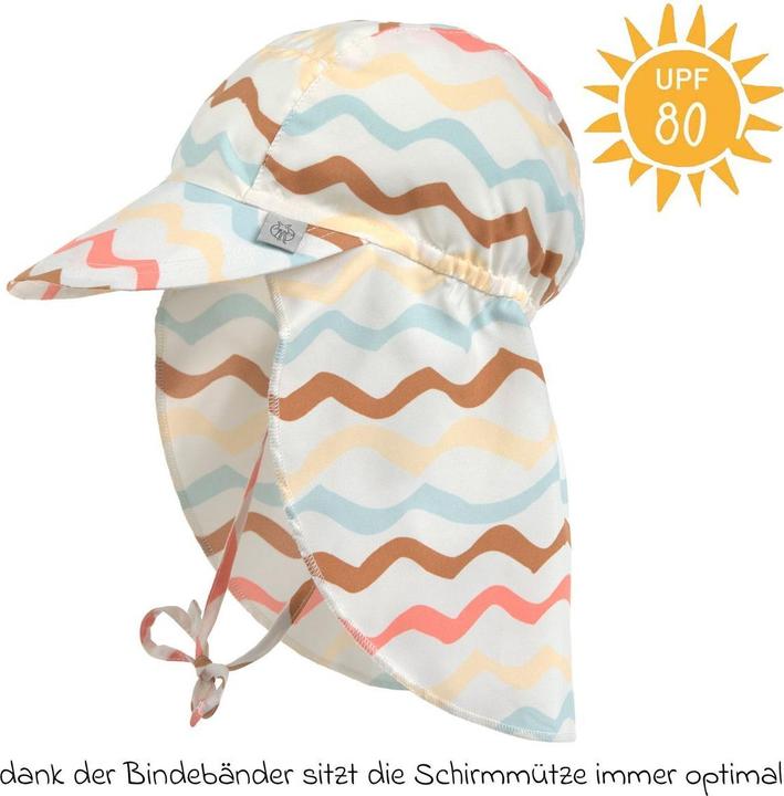 Produktbild Lässig Baby-Bademode Schirmmütze mit Nackenschutz LSF Sun Protection (50, 51)