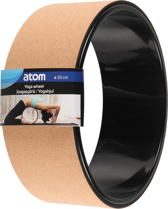 Actual product image Atom Yoga wheel cork 33 cm