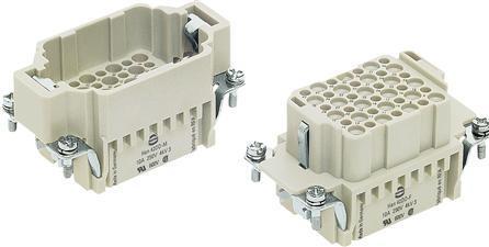 Actual product image Harting HAN DD Connector, insert type 10 male connector crimp max 2,5mm2, 10A42 pole