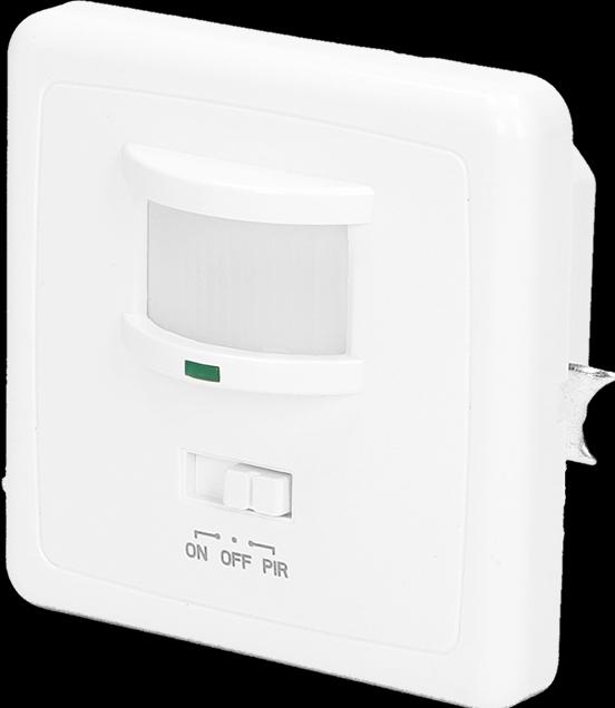 Produktbild Orno OR-CR-205 Unterputz Bewegungsmelder Innen mit Lichtschalter 160 Grad IP20 Weiss (9 m)