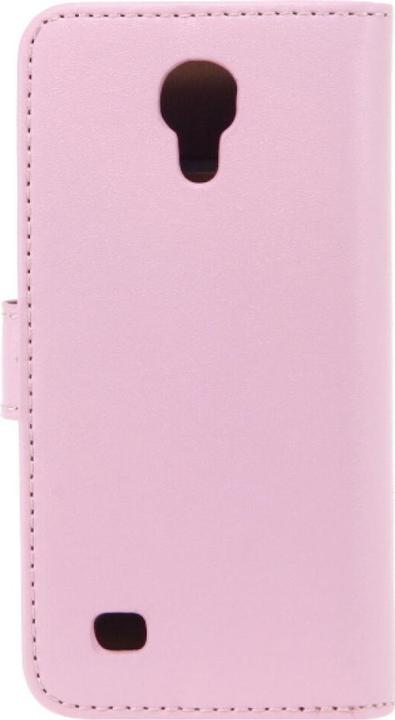 Productafbeelding OEM Slim Leather Book Case voor Galaxy S4 mini - roze 4250710507795 (Samsung Galaxy S4 Mini I9195, Samsung Galaxy S4 Zoom)