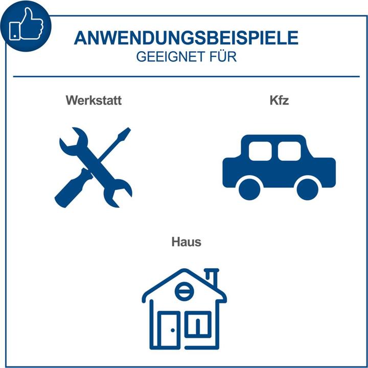 Energie-Label Scheppach Akku-Arbeitsleuchte C-WL20-X (DIY) (300 lm)