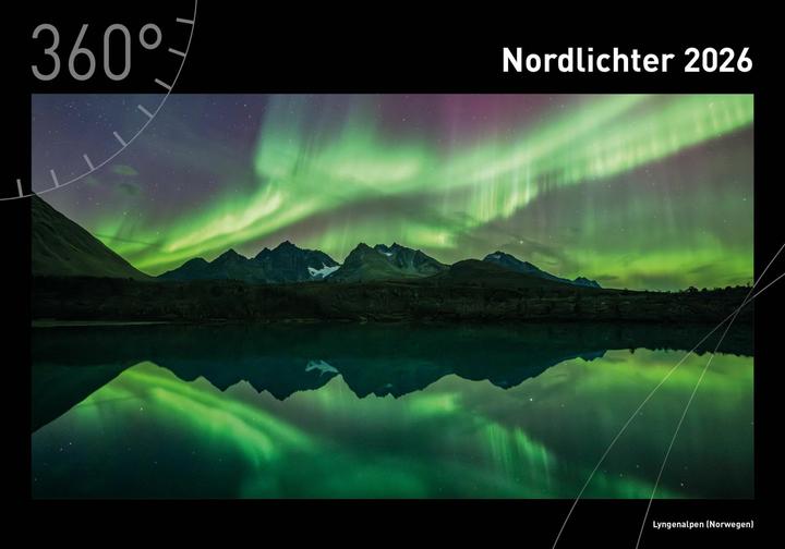 Immagine prodotto Calendario Premium dell'aurora boreale 2026 (50 x 35 cm, Copertina rigida, Tedesco)