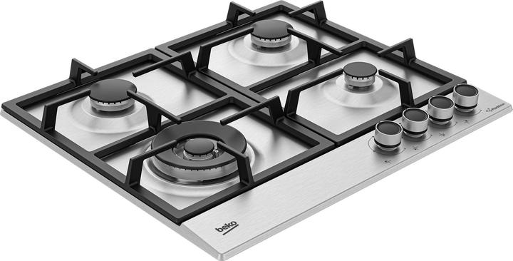 Image du produit Beko HIAW64225SXE Acier inoxydable encastré 58 cm Gaz 4 Cuisinière(s)