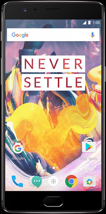 Image du produit OnePlus 3t (64 Go, Gunmetal, 5.50", Double SIM, 16 Mpx, 4G)