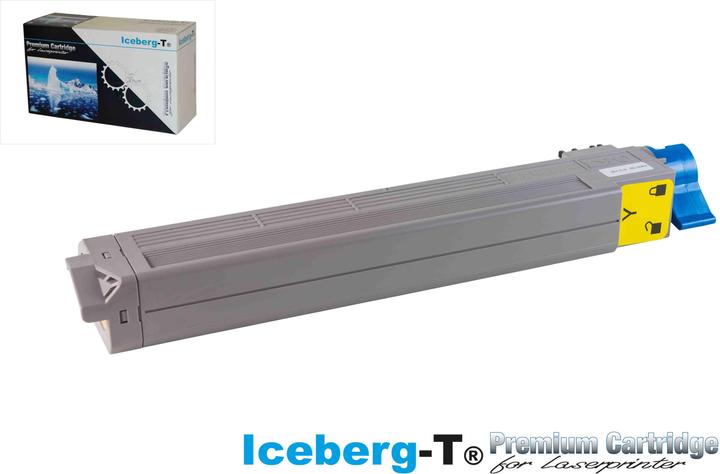 Actual product image Iceberg-T Toner OKI C9655 22'000 pages, yellow (Y)