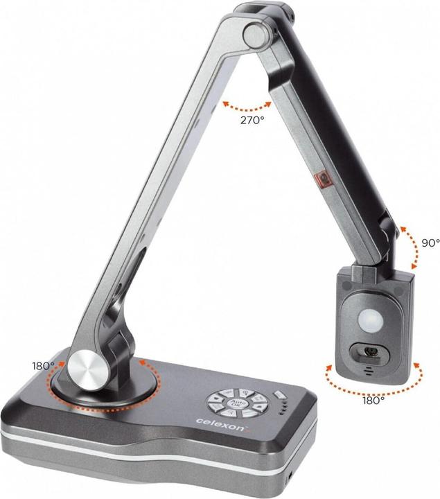 Actual product image Celexon Document camera DK800 - Full-HD 8 Mega Pixel 10x digital zoom 2x LED USB SD