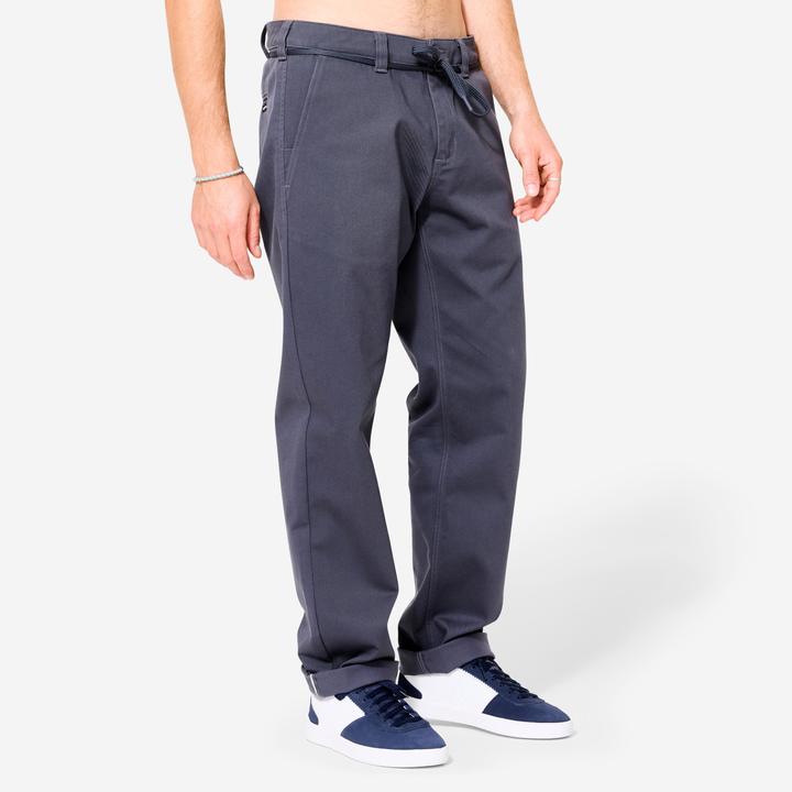 Actual product image Oxelo Hose Chino Skateboarding - CN500 Heavy grau (XL)