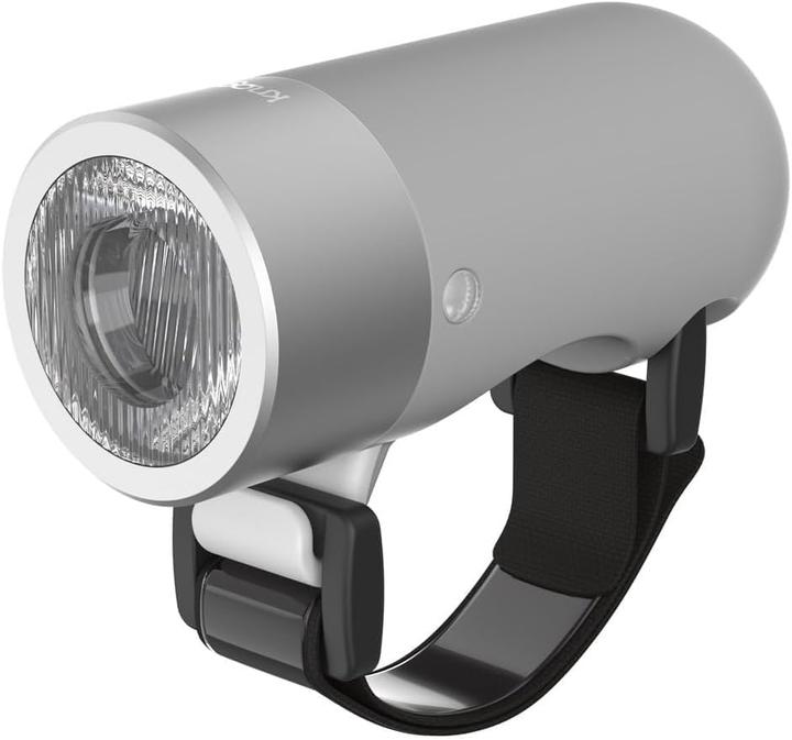 knog. Plug Fahrradlampe, StVZO, weisse LED, grey (140 Lumen) (140 lm)
