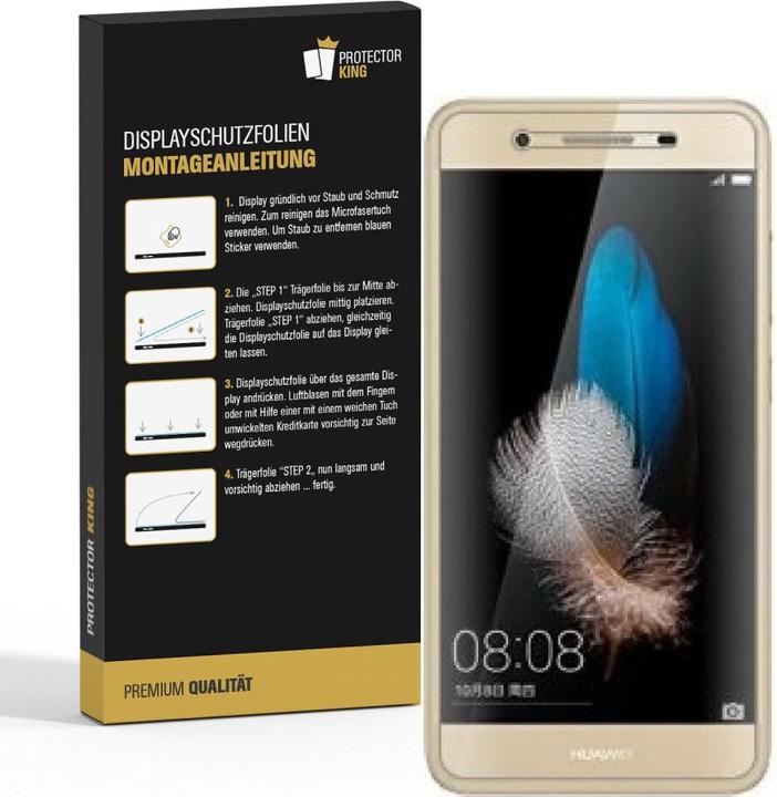 Produktbild Protectorking 4x Displayschutzfolie matt Anti-Reflex entspiegelt (4 Stück, Huawei Enjoy 5)