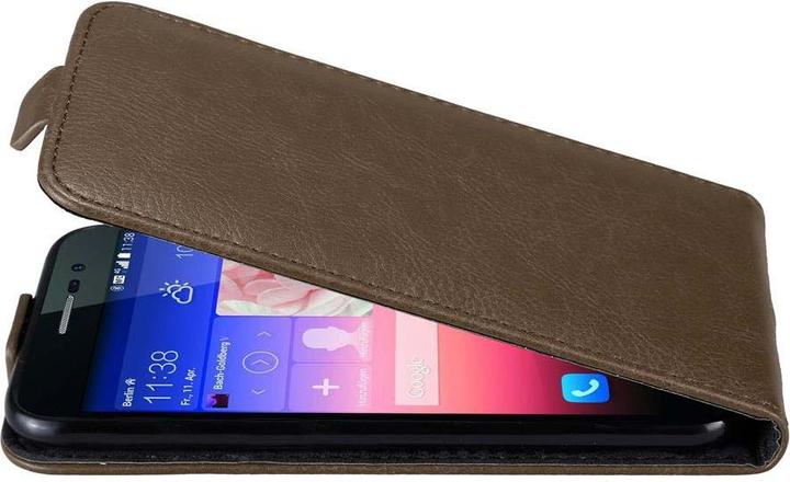 Actual product image Cadorabo Flip like Invisible Cover (Huawei Ascend P7)