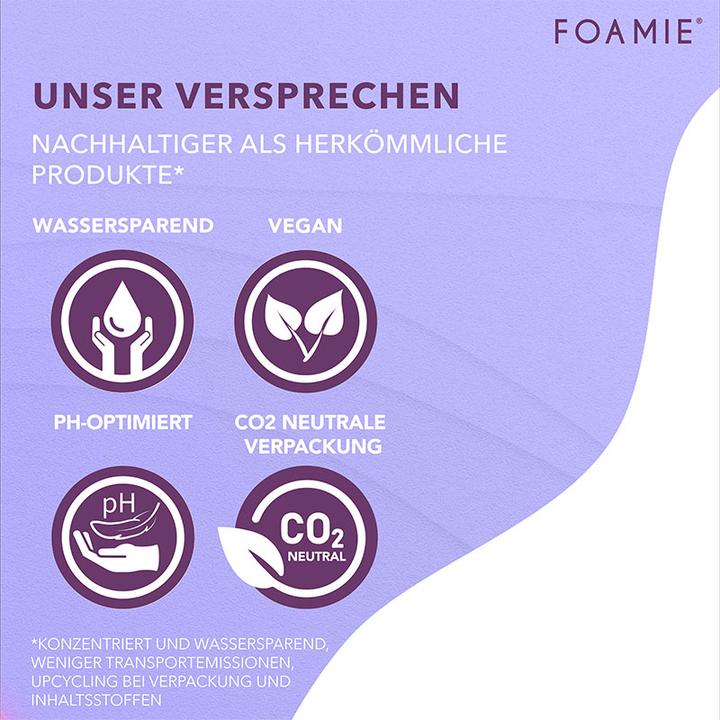 Actual product image Foamie Concentrate Shampoo Repair - 80g (Solid shampoo)