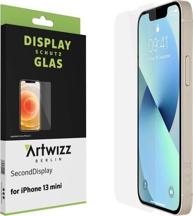 Immagine prodotto Artwizz Proteggi schermo SecondDisplay (1 Pezzo/i, Apple iPhone 13 mini)