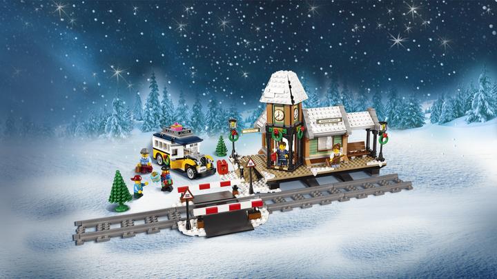 Image du produit LEGO Gare hivernale (10259, LEGO Creator Expert)