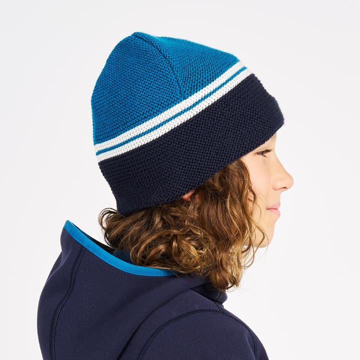 Tribord Segelmütze Kinder warm winddicht - 100 blau (One Size)